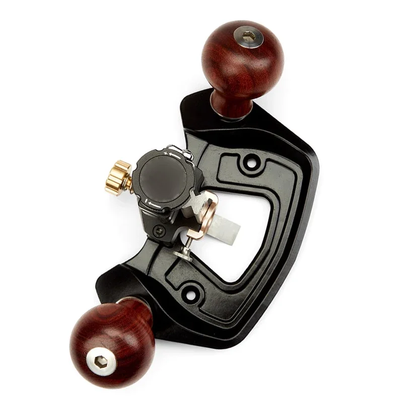 

KM-17PRO Woodworking Planer with Trimming Function and Walnut Handle Replaceable Blade Bottom Cleaner Set