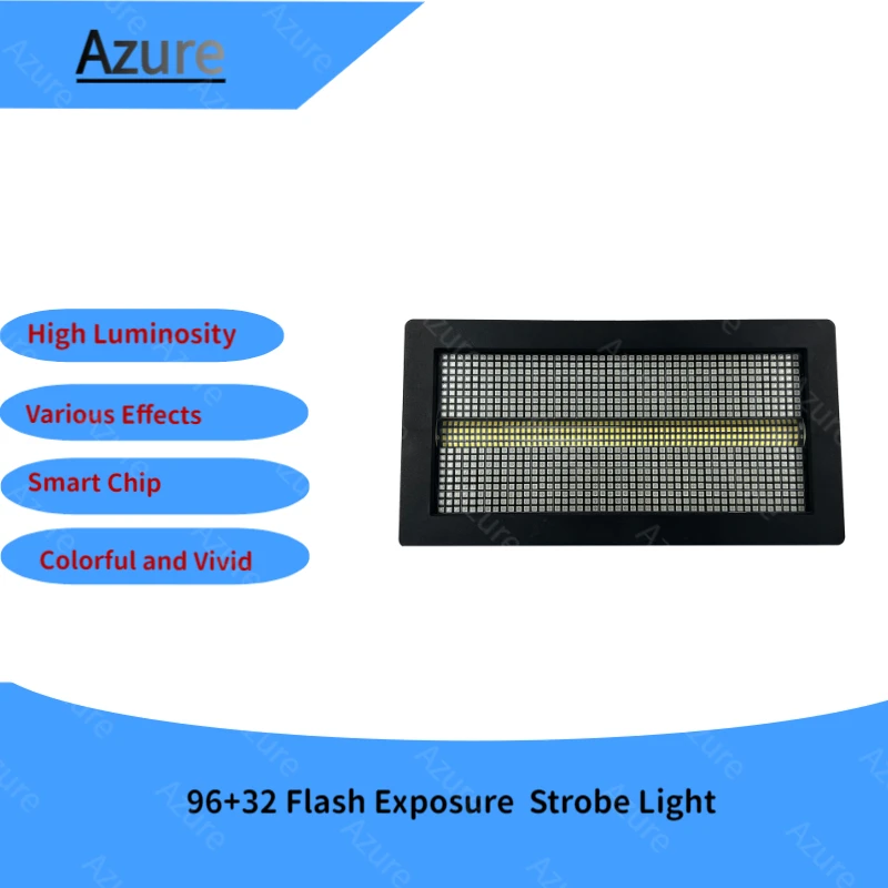 

NEW 350W 864 5050 RGB 0.2W LED Beads Strobe Light DMX Controlled Light Background Decorative Stage Effect Lighting