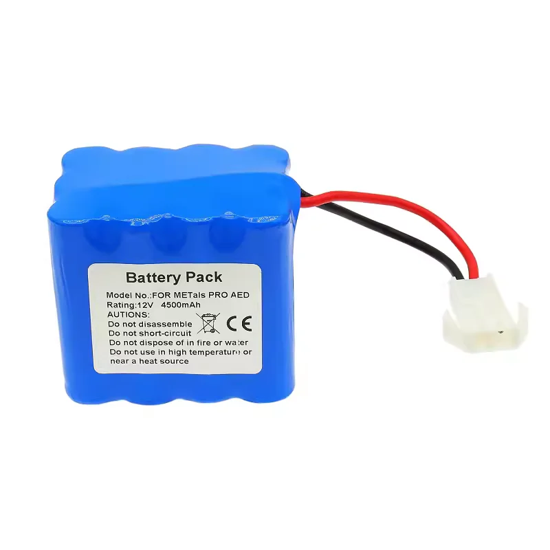

4500mAh Defibrillator Battery For METals PRO AED, LIFE-POINT ( 12V ,4.5AH )