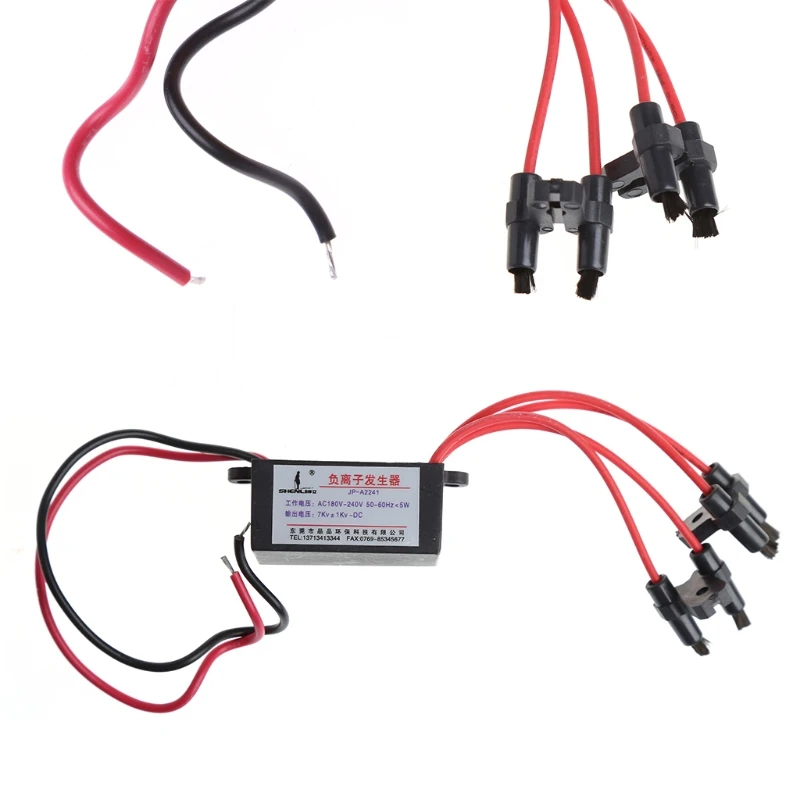 DIY 220V ionizador alto rendimiento generador aniones iones negativos nuevo