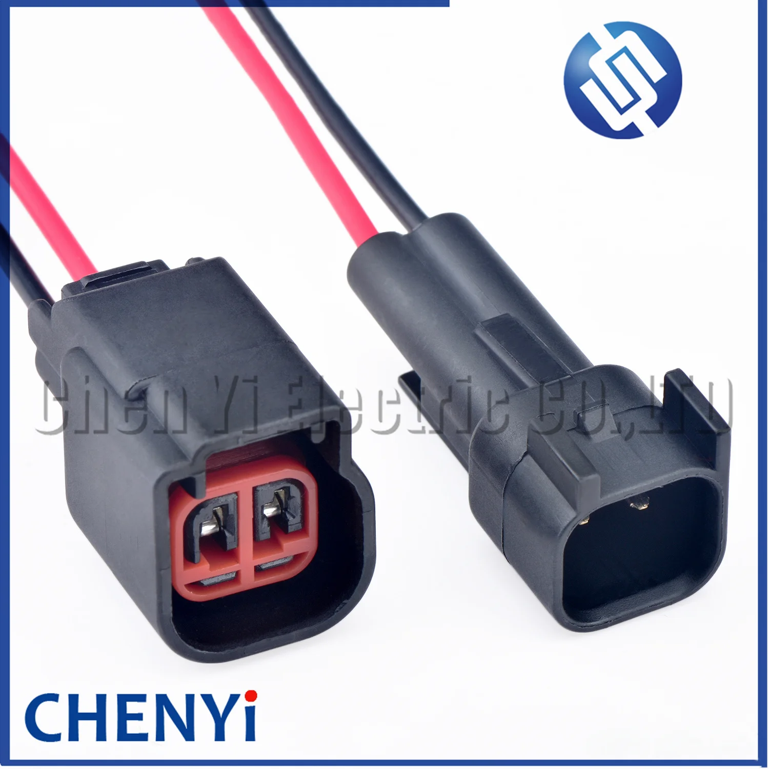 2 контакта автомобильный передний поворотный разъем сигнальной лампы, капот, датчик провода, штекер 2272457 J1B112B591AA для Cadillac Jagua Ford Chevrolet