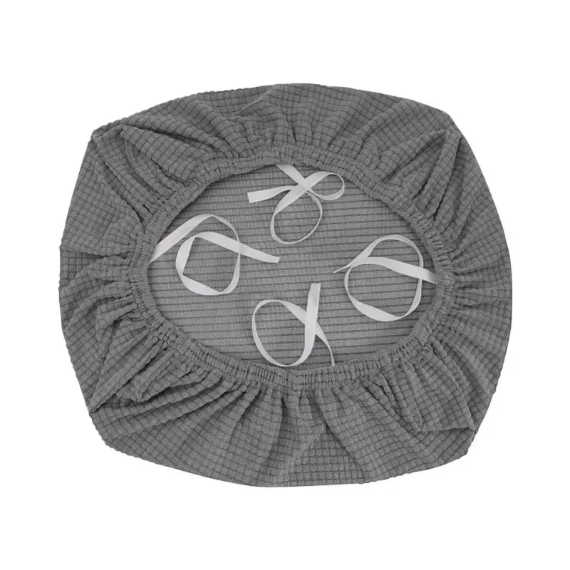 2024 Water-repellent Elastic Cushion Chair Cover Universal Chair Straps Cushion Cover Without Backrest Seat Cover Home Textile