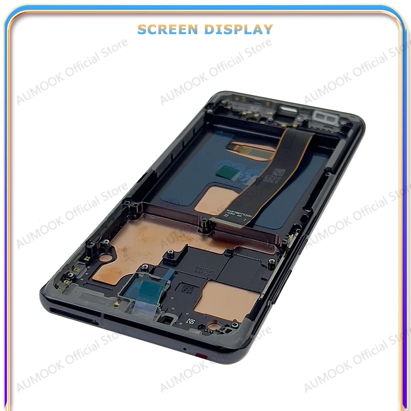 Ekran LCD AMOLED do Samsung Galaxy S20+ S20 Plus 4G 5G Wyświetlacz LCD Ekran dotykowy z ramką Digitizer G985 G986 Części — zdjęcie produktu 3