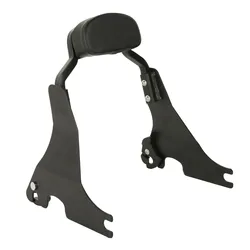 Motorcycle Black Passenger Short Sissy Bar Backrest For Harley Sportster Iron 883 XL1200C XL1200T XL1200X XL883L 2004-2021