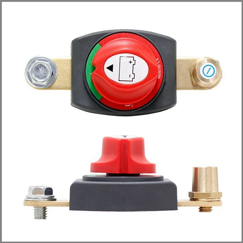 مفتاح فصل البطارية، تشغيل/إيقاف عازل البطارية قطع الطاقة أجزاء قواطع الدائرة الرئيسية للسيارة/Rv/Boat-AT80 #3