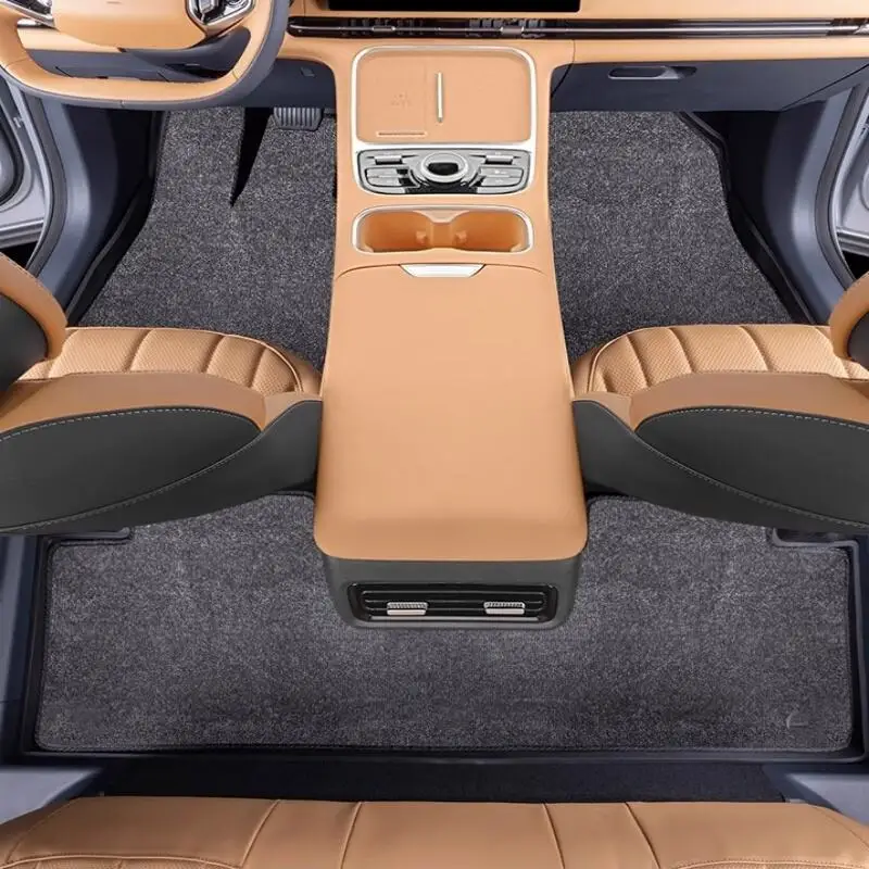 

For Toyota Land Cruiser 100 200 300 Auto Carpets 4PCS Starry Sky Blanket Custom Car Floor Mats Top Layer Accessorie Liners