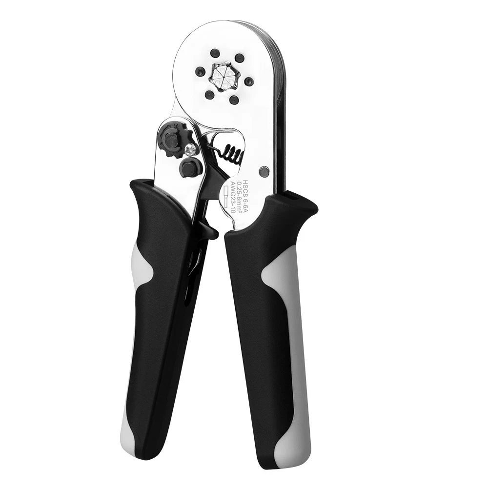 Uốn Kìm Hình Ống Đầu Dụng Cụ Cầm Tay HSC8 6-4A Điện Mini Nén Dây Crimper Kìm Bộ