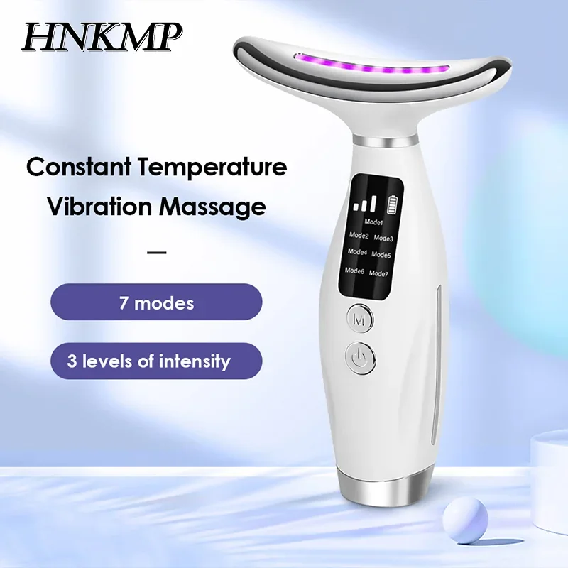 Neck Face Beauty Device Vibration Massage For Face And Neck Personal Ccare Skindion Home Use Beauty Device Face Lifting Machine