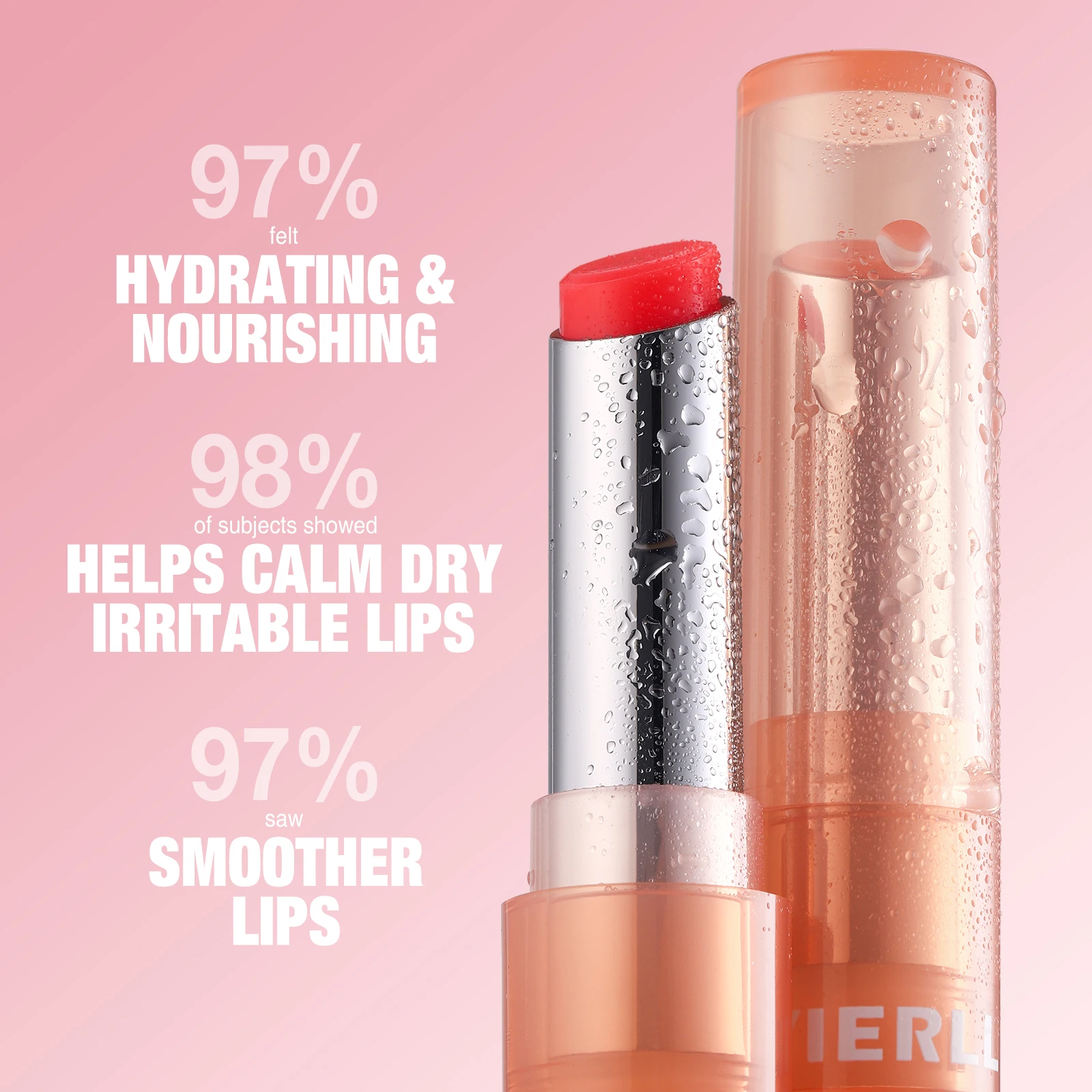 Moisturizing Tinted Lip Balm In the Buff - Hydrating Vitamin E -Shine Finish Ultra-Moisturizing, Soothing, Hydrating, Dry Lips