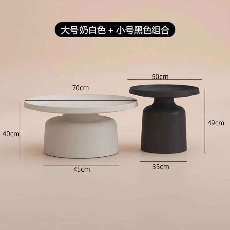 Moderne Scandinavische salontafel Premium esthetisch elegant design bijzettafel opbergruimte Luxe hoektafels woonkamermeubilair