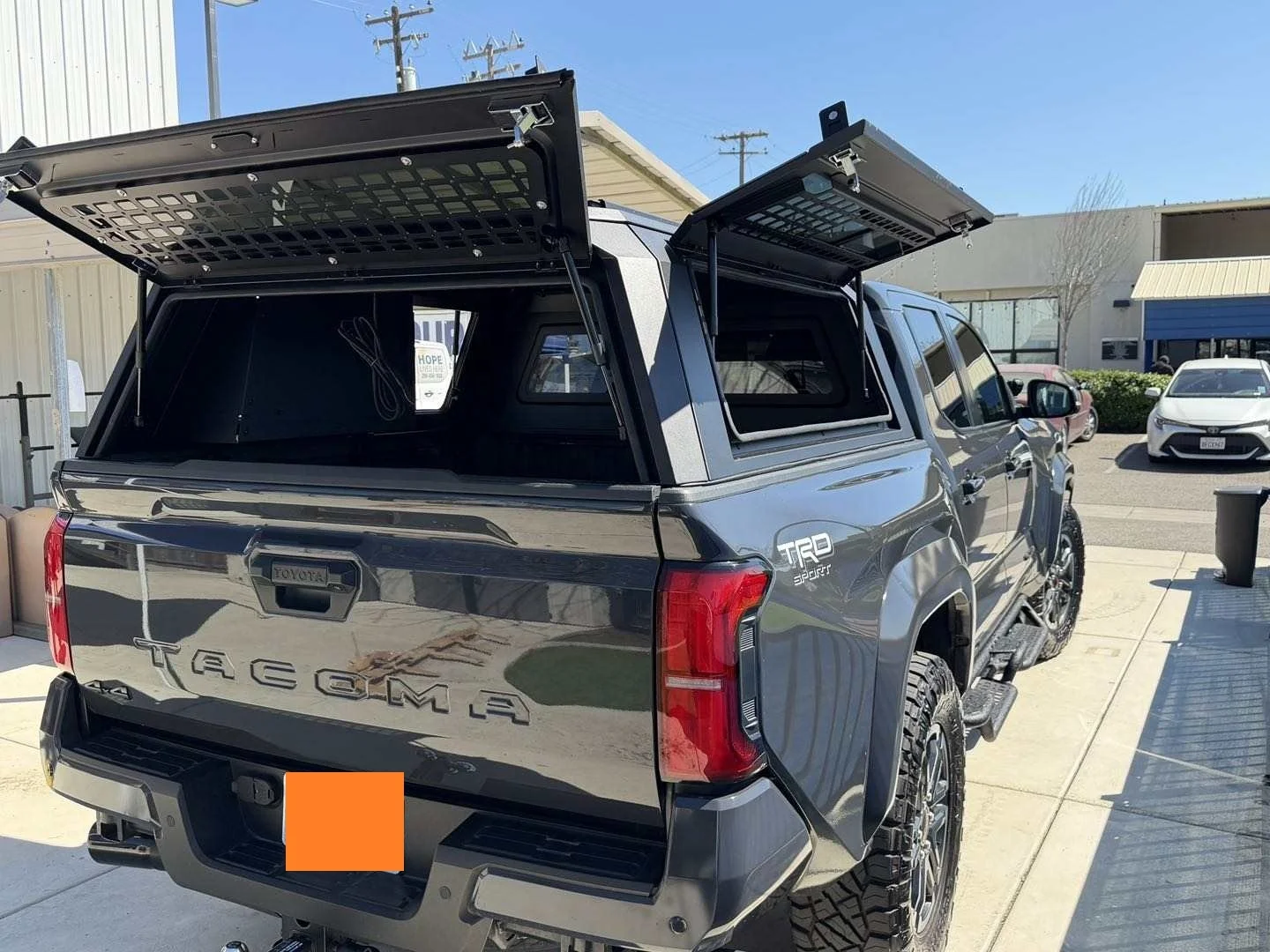 

Hard Canopy with Molle Panel for Tacoma Pickup Truck Bed