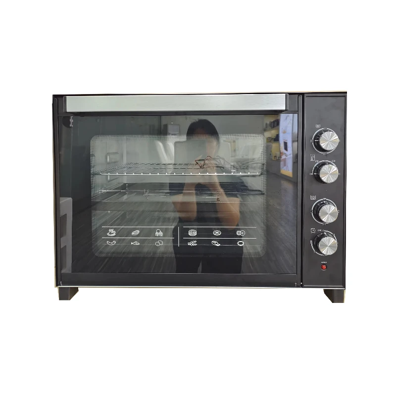 

Профессиональная умная электрическая духовка объемом 2800 Вт — многофункциональная черная духовка для домашней выпечки с таймером.