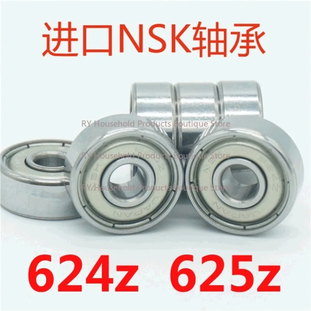Wire Cutting Accessories Bearing NSK 624z Outer 13 Inner Diameter 4 Thickness 5 625z Outer 16 Inner Diameter 5 Thickness 5