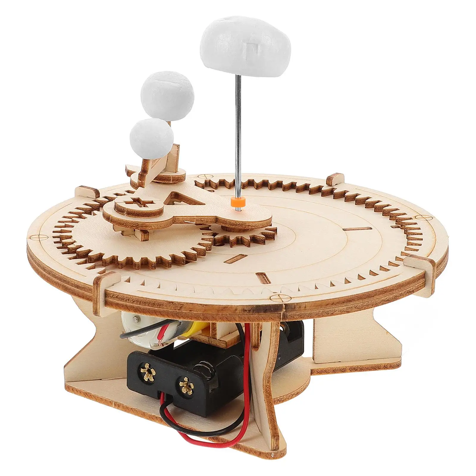 Proyectos de montaje DIY, bloques de construcción de ciencia, Kits de rompecabezas de madera, modelos de planetas, juguete educativo, sistema Solar, decoración espacial