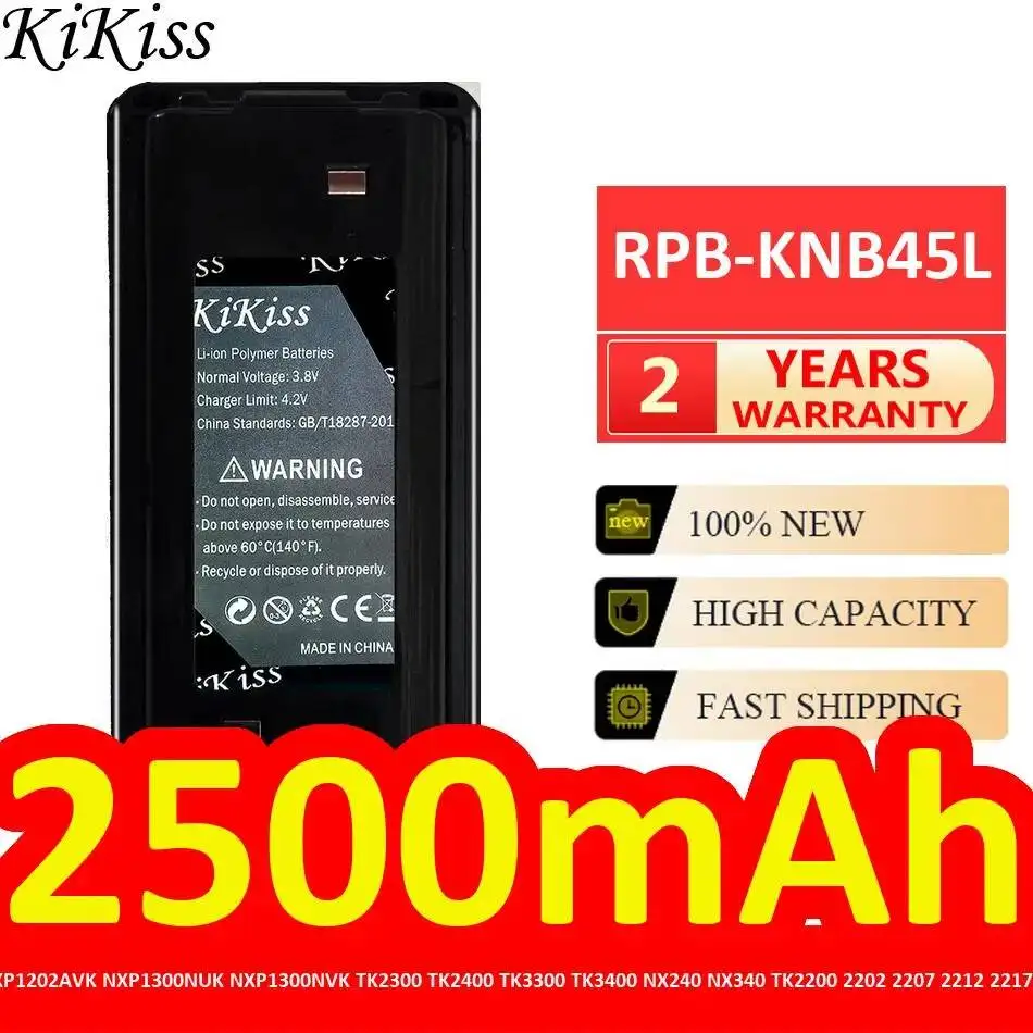

Аккумулятор Rpb-KNB45L для Kenwood Protalk NXP1200AVK NXP1300NUK TK2300 TK2400 TK3300 NX240 NX340 2202 2207 2212 2217 TK3200 3202