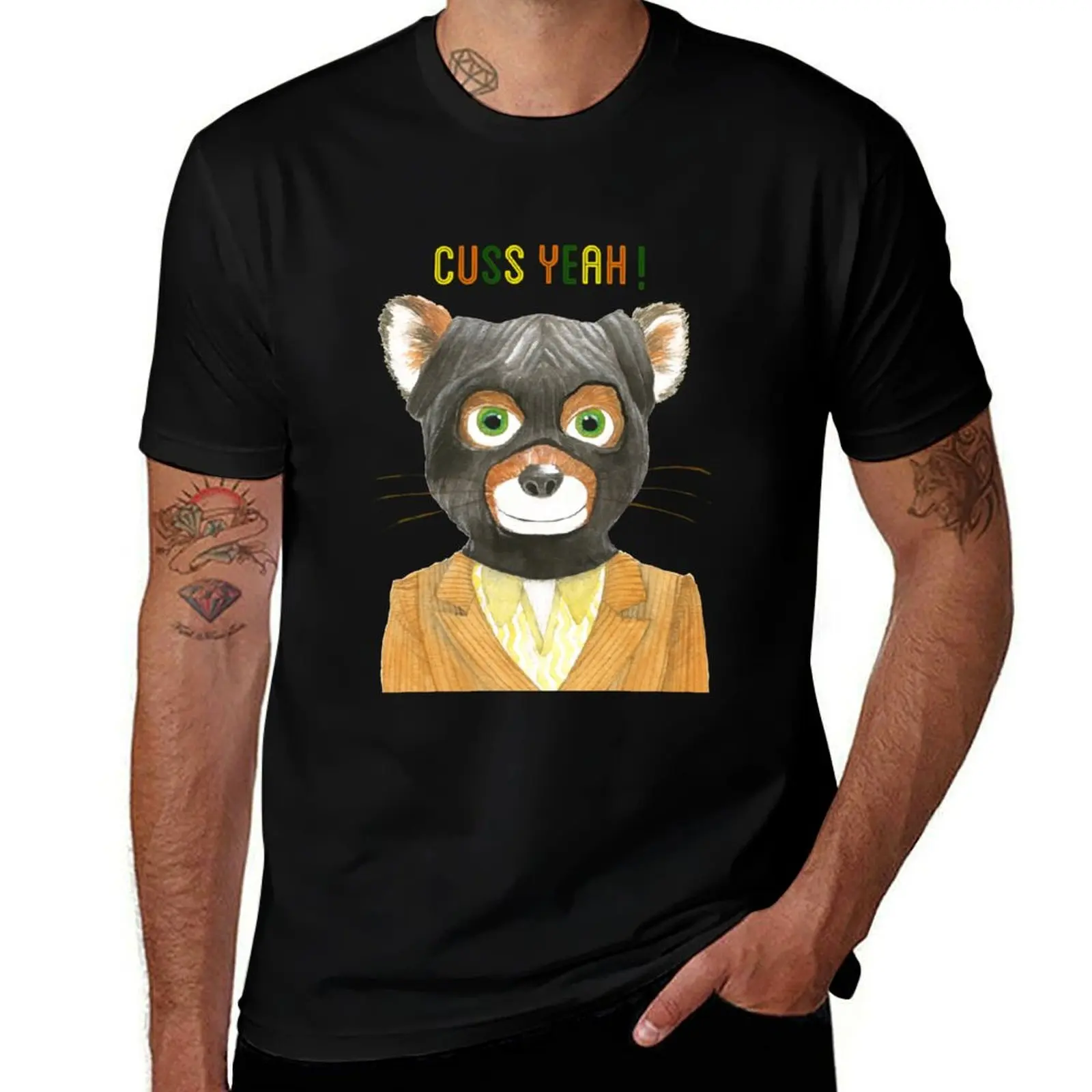 

Mr Fantastic - Fantastic Mr Fox Cuss Yeah 28 Classic Style Shirt for Men - Women Fashionable Shirts T-Shirt