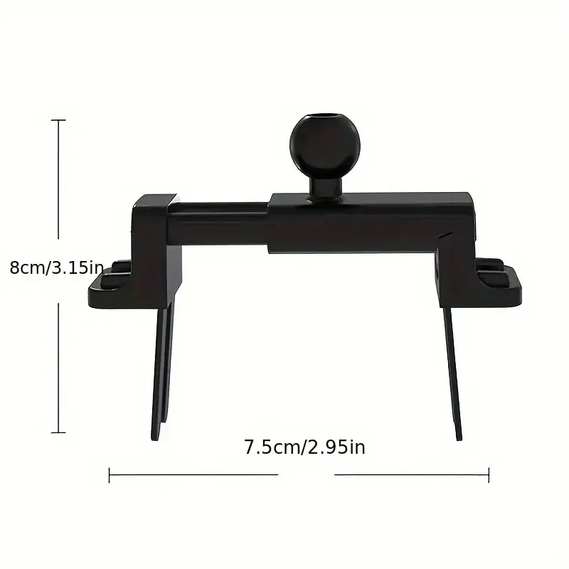 Strong Phone Holder for iPhone 17/16/15/14/13 Plastic Car Air Outlet Vent Mount Gravity Bracket Compatible with Mercedes Benz view 5