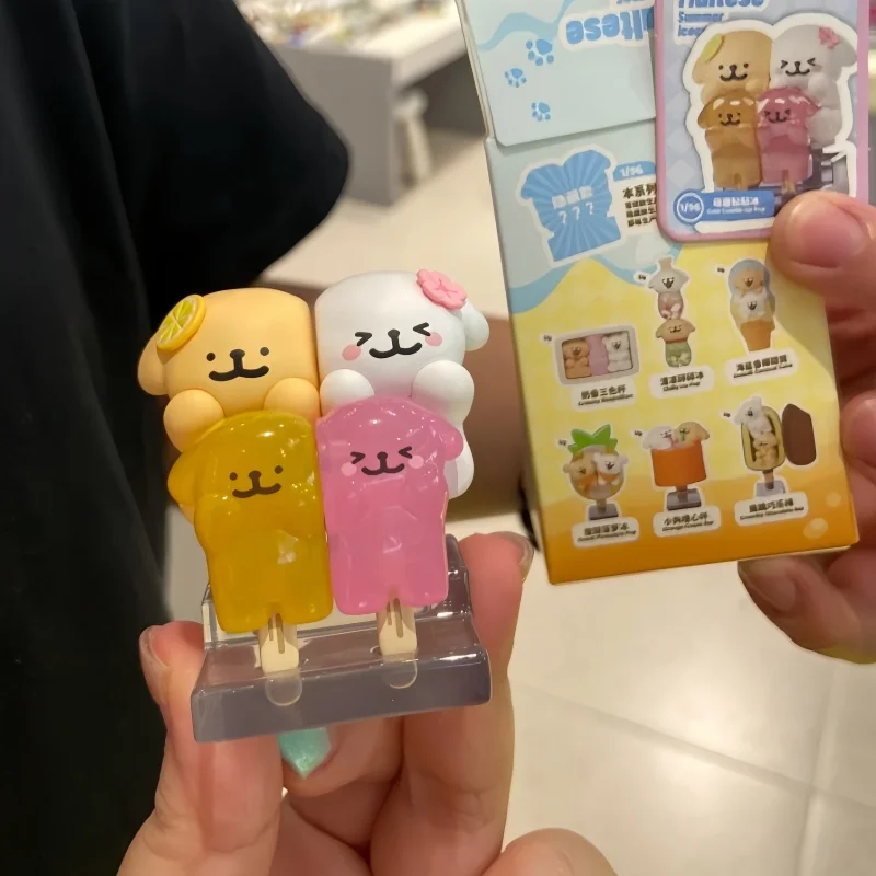 

Новая мальтийская летняя серия мороженого, мини-слепая коробка, кукла Caixa Caja, модная игрушка, милая загадочная коробка, настольное украшение, мультяшный подарок для детей