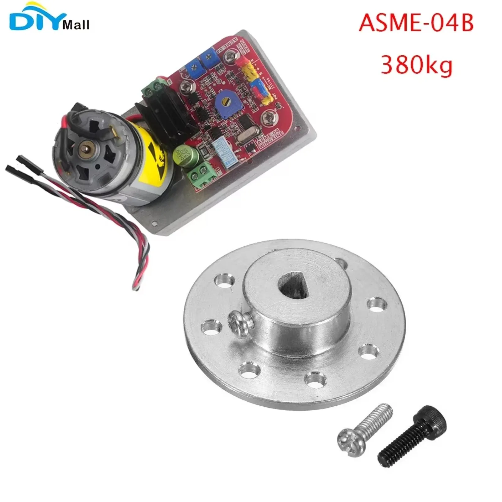 ASME-04B Servo sterzo ad alta potenza e coppia elevata MAX 380Kg.cm 12-24V per braccio meccanico robot di grandi dimensioni ASME-04B Servo 380kg