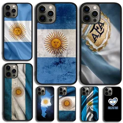 Argentina Flag Phone Case Cover For iPhone 17 Air 15 16 14 11 12 13 Pro MAX Plus Coque