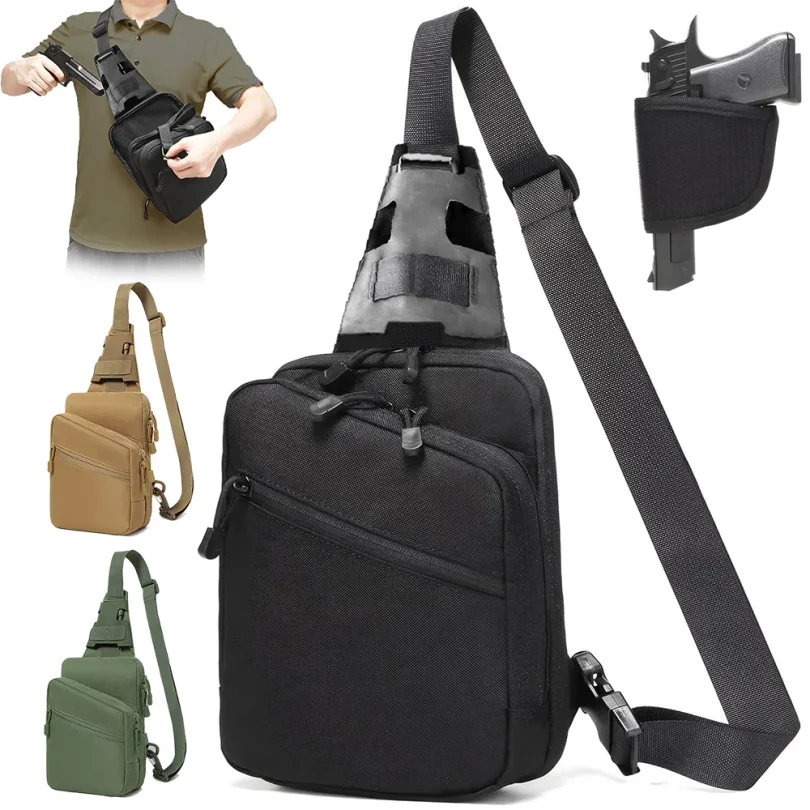 Edc Carry Pack - Bolsa Tática Transversal para Porte Velado