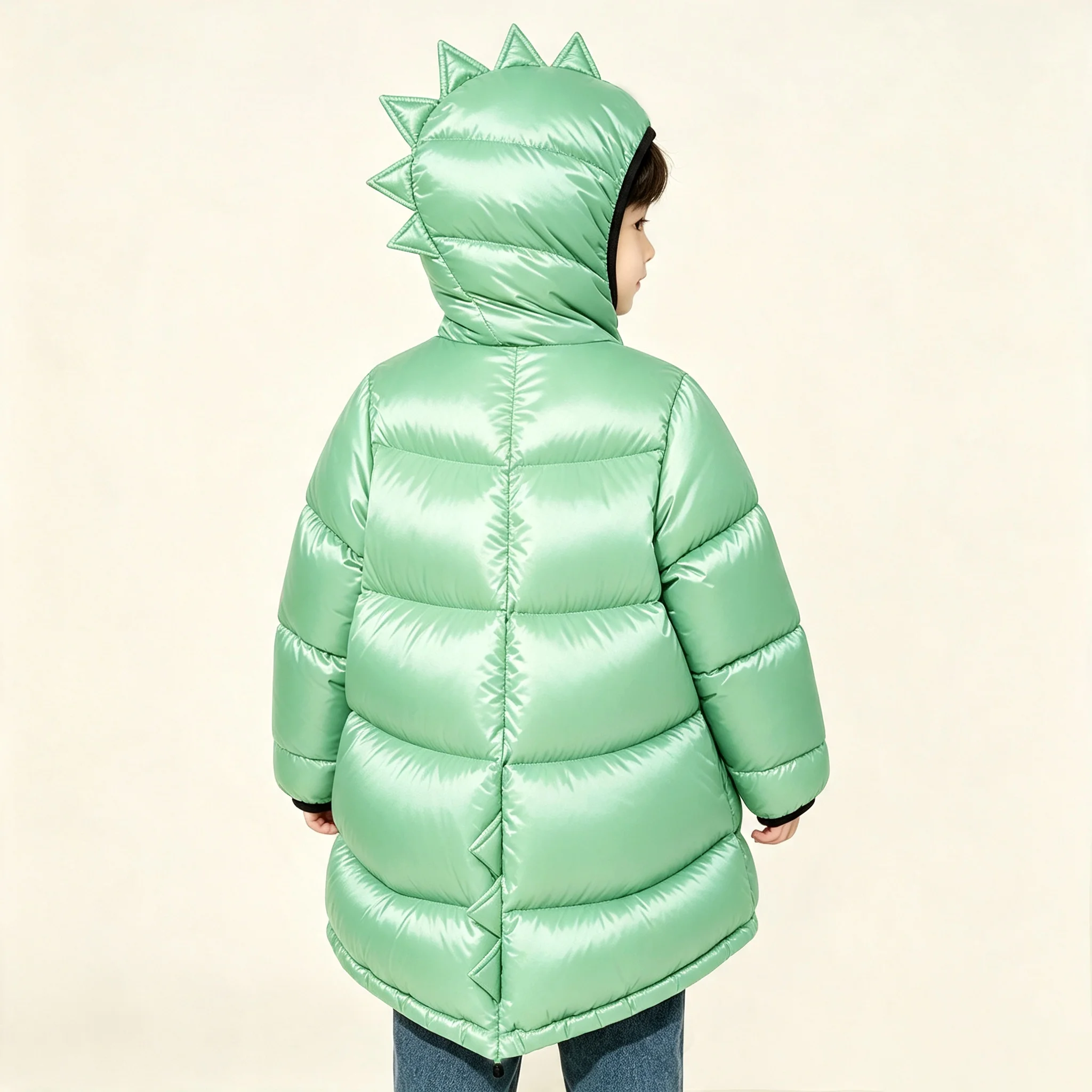 Winter Herbst Kinder Dinosaurier Parka Unten Mantel Jacke Winddicht Verdicken Kinder Warme Daunen Schneeanzug Kleinkind Mädchen Jungen Parkas Outerwe