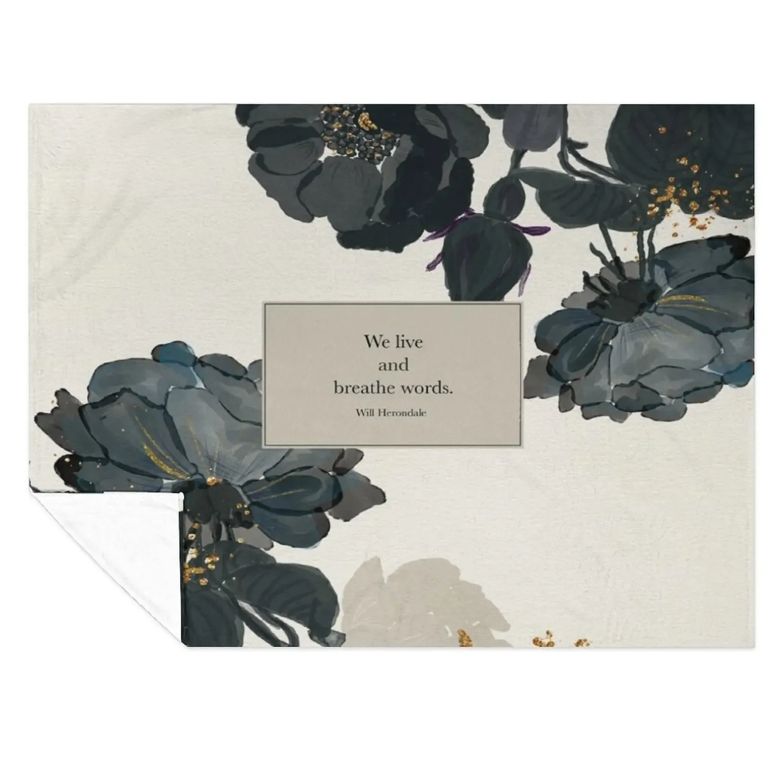 

We live and breathe words. - Will Herondale. The Infernal Devices. Throw Blanket Sleeping Bag Sofa Quilt Luxury Throw Blankets