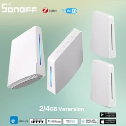 Sonoff-smart Home HubaiBridge 2/4GB、zigbeeスマートゲートウェイ、プライベートローカルサーバー、wi-fiランデバイスと互換性があり、apiを開く