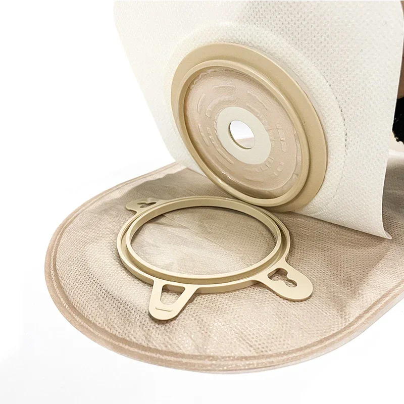 

Colostomy Bags with hoop and look for Ostomy Patient Care