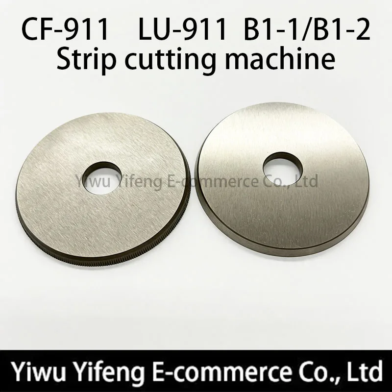 CF-911 LU-911 B1-1 B1-2 Round Blade Set Strip Cutting Machine Cloth Slitter Circular Fabric Binding Tape Cutting Machine Parts