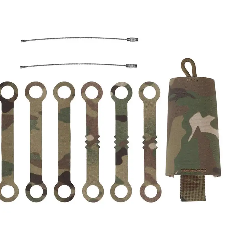 

Glowing Stick Storage Bag Fishing Glowing Wand Bag Lighting Stick Storage For Camping With 2 Types Of Pull Rings Hangable Rope