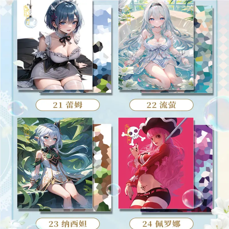 Wholesale 2024 Newest Beyond The Star A4 Size Collection Card Board Goddess Story Waifu Doujin Toys ACG TCG Hobbies Gift