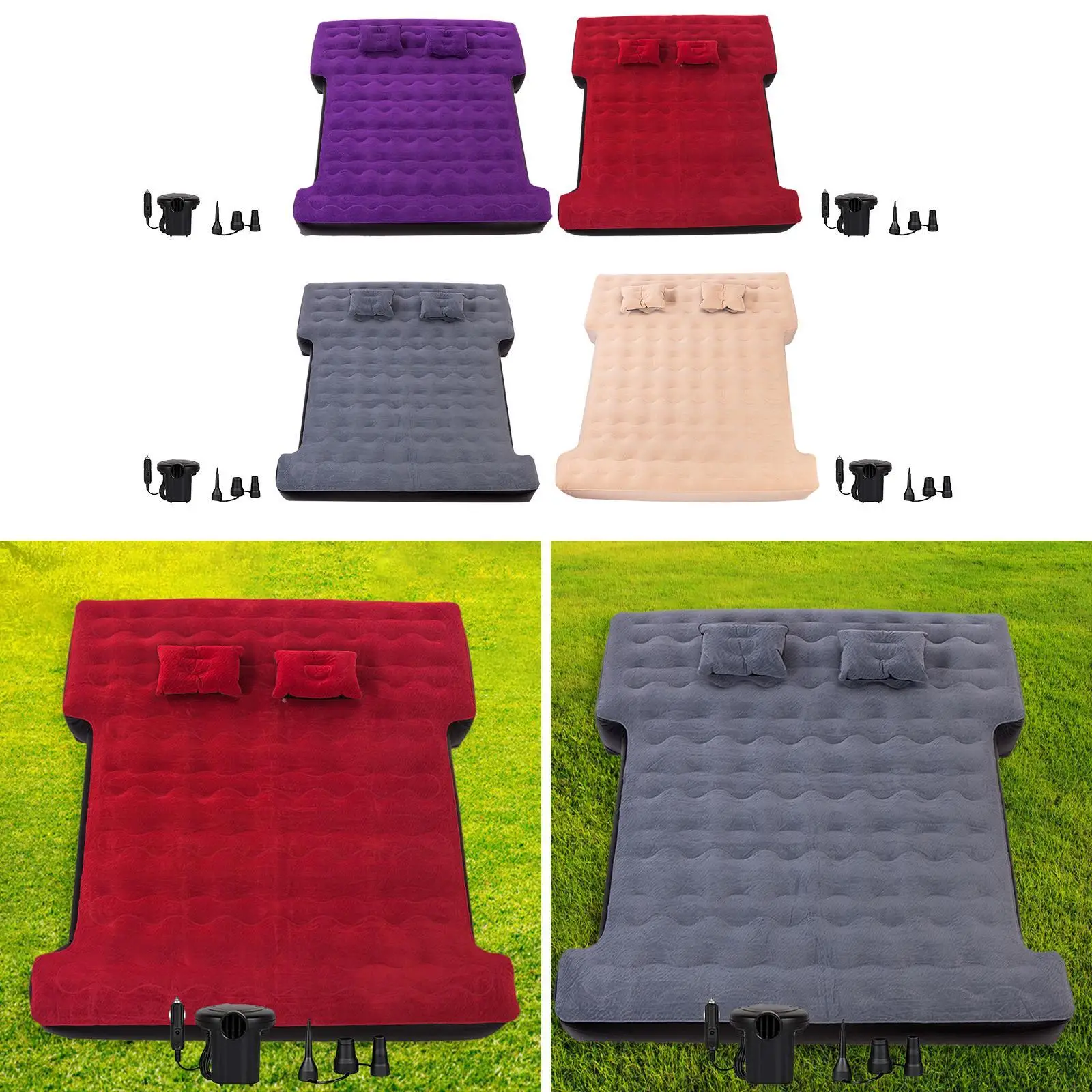 Matelas pneumatique pour camion, lit de camion court, accessoires de tente professionnels, camping