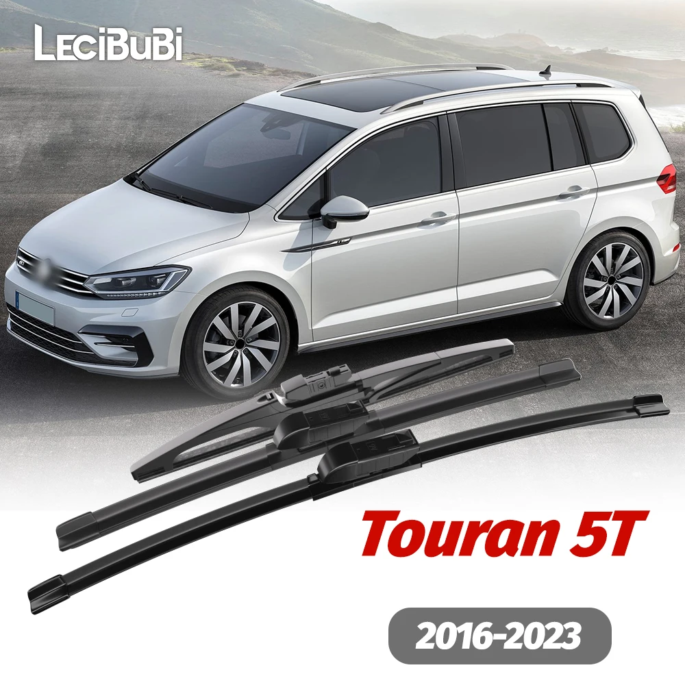 

1 комплект передних и задних щеток стеклоочистителя, дворники для VW Touran 5T 2016-2023 2017 2018 2019 2020 2021 2022 аксессуары