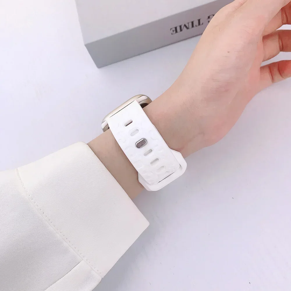 Силиконовый ремешок для ZD8 ULTRA 2, Смарт-часы DT7, DT100, DT8, ZD8 PRO MAX, DT8, DT9, DW99 ULTRA 2, умные часы, Леопардовый Браслет