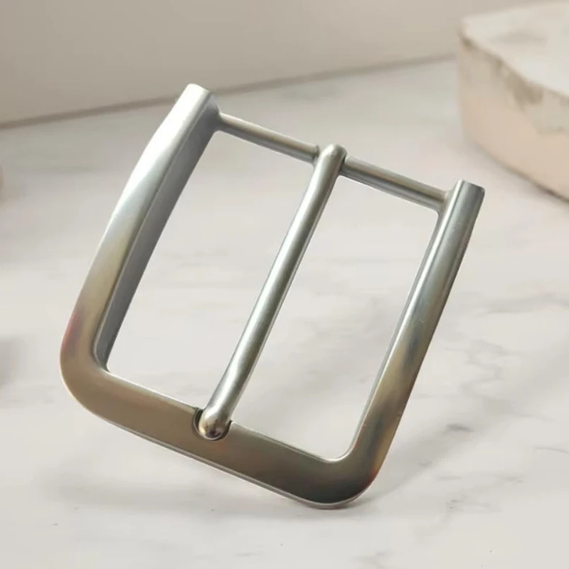 

DIY Replacement Waistband Accessory 1-1/2 Inch Wide Zinc Alloy Belt Pin Buckle Single Fits 38-39mm Men Leather Pin Buckle Belts