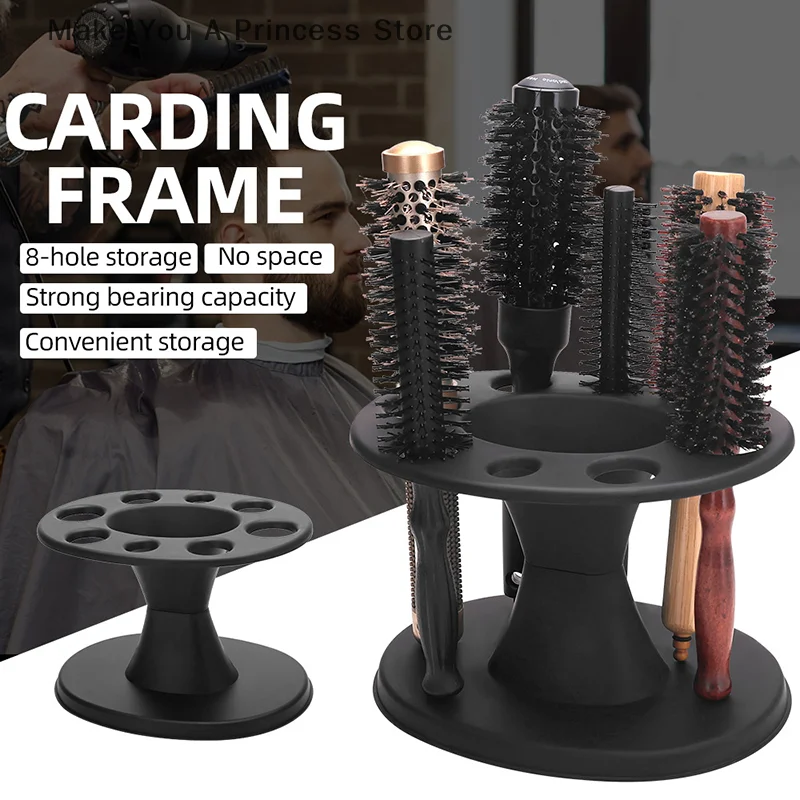 

Barber Hairdressing Scissors Combs Tools Holder Storage Box Barbertop Salon Display Stand Salon Hairdresser Tools Organizer Rack