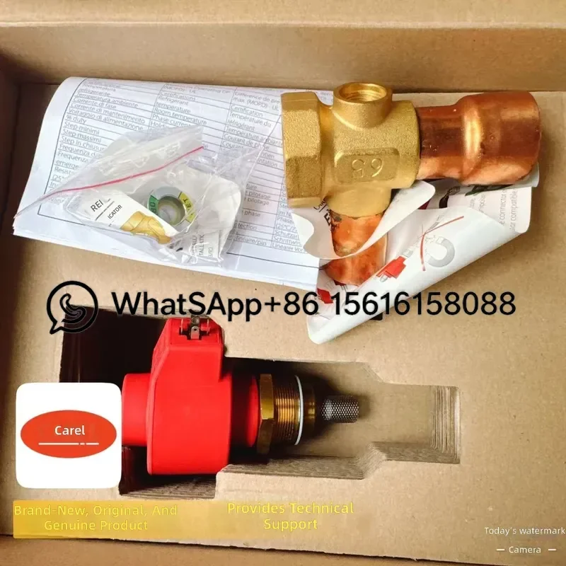 CAREL Electronic Expansion Valve E3V65SWS00 E3V65SWSOO HVAC Refrigeration Parts Solenoid Valve Assembly for Commercial