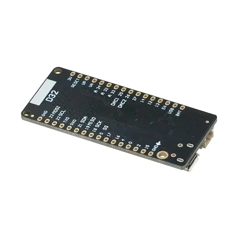 Image 3: LOLIN D32 V1.0.0 - carte wifi et bluetooth basée sur ESP-32 esp32 ESP-WROOM-32 4MB FLASH Compatible Arduino MicroPython