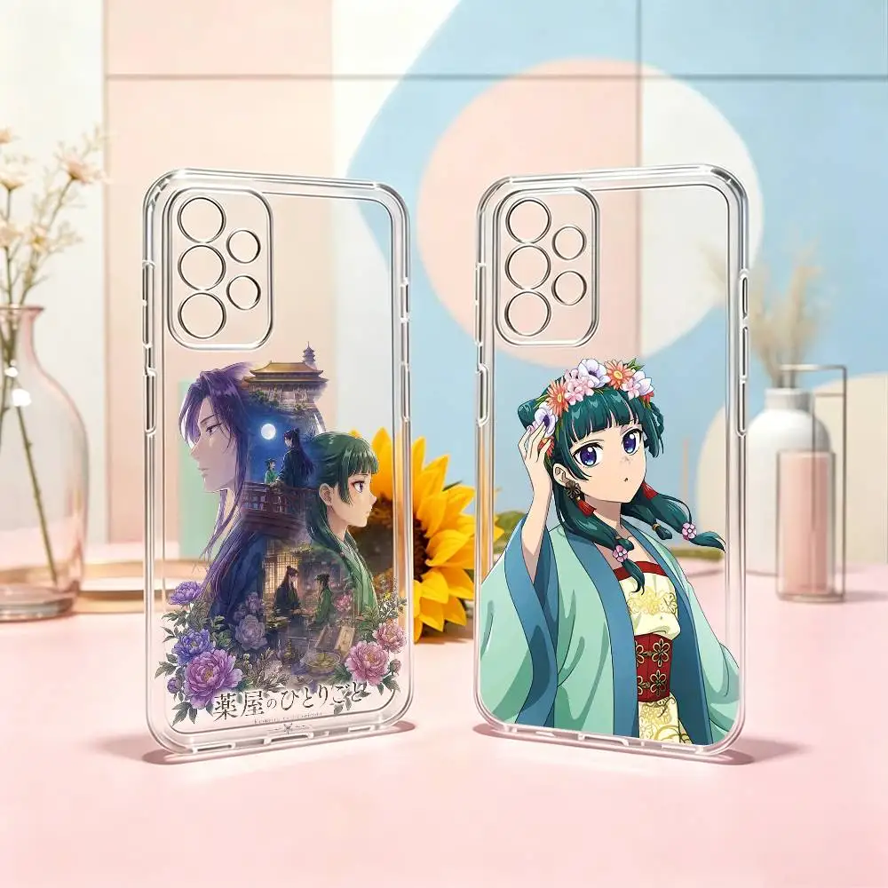 M-Maomao The Apothecary Diaries  Phone Case Transparent Silicone Soft For Samsung S25,S24,S21,S22,S23,S30,Ultra,S20,Plus,Fe Gift