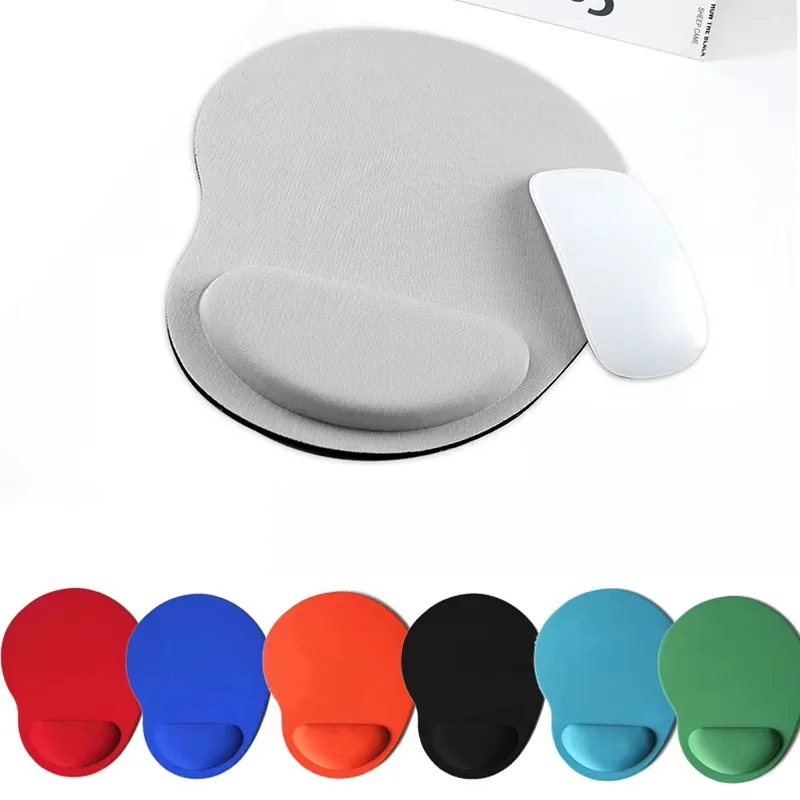 Ergonomic Wrist Rest Mouse Pad Comfortable Wrist Support Non Slip Mice Mat Soft Mousepad Wristband Mouse Pad For Office Computer