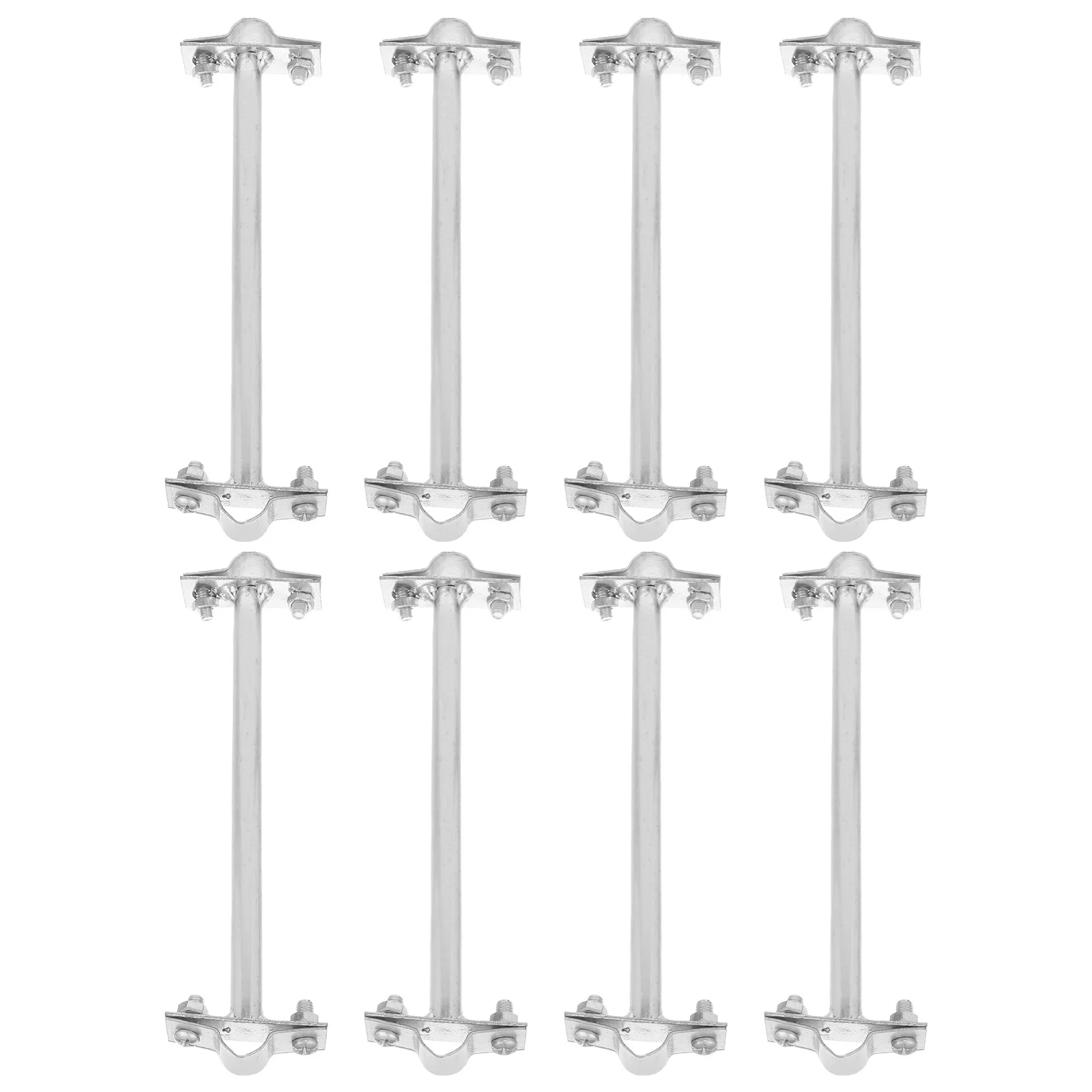 8 قطع من مشابك التركيب شديدة التحمل وقابلة للتوسيع، تدعم الجدار الخارجي، حماية مقاومة للعوامل الجوية، توصيل عالي #1