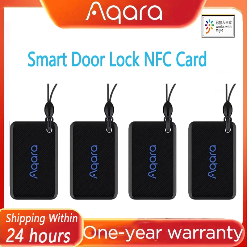 

Aqara Smart Door Lock NFC Card for Original Aqara Smart Door Lock N100 N200 P100 D200 Series EAL5+ Level Safety Program control