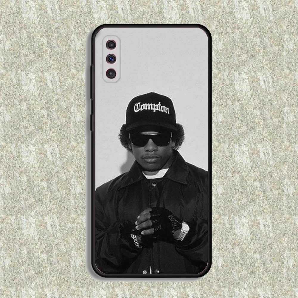 Rapper E-Eazy E Phone Case For Samsung S23,23,22,30,21,10,9,Note20 Ultra,Lite,Ultra,5G,Plus,FE,Black Soft Case