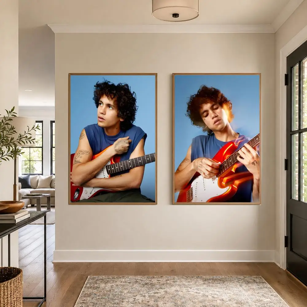 Singer D-Dominic Fike Poster Graphic Wall Art Poster HD Waterproof PP Paper Print for Bedroom Living Room Office Decor Gift