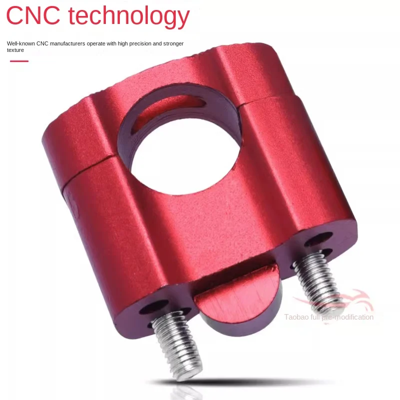CNC Billet HandleBar Fat Bar Risers Mount Clamp Adaptor 22MM 28MM For Pit Dirt Bike Racing Motorcycle Supermoto ATV