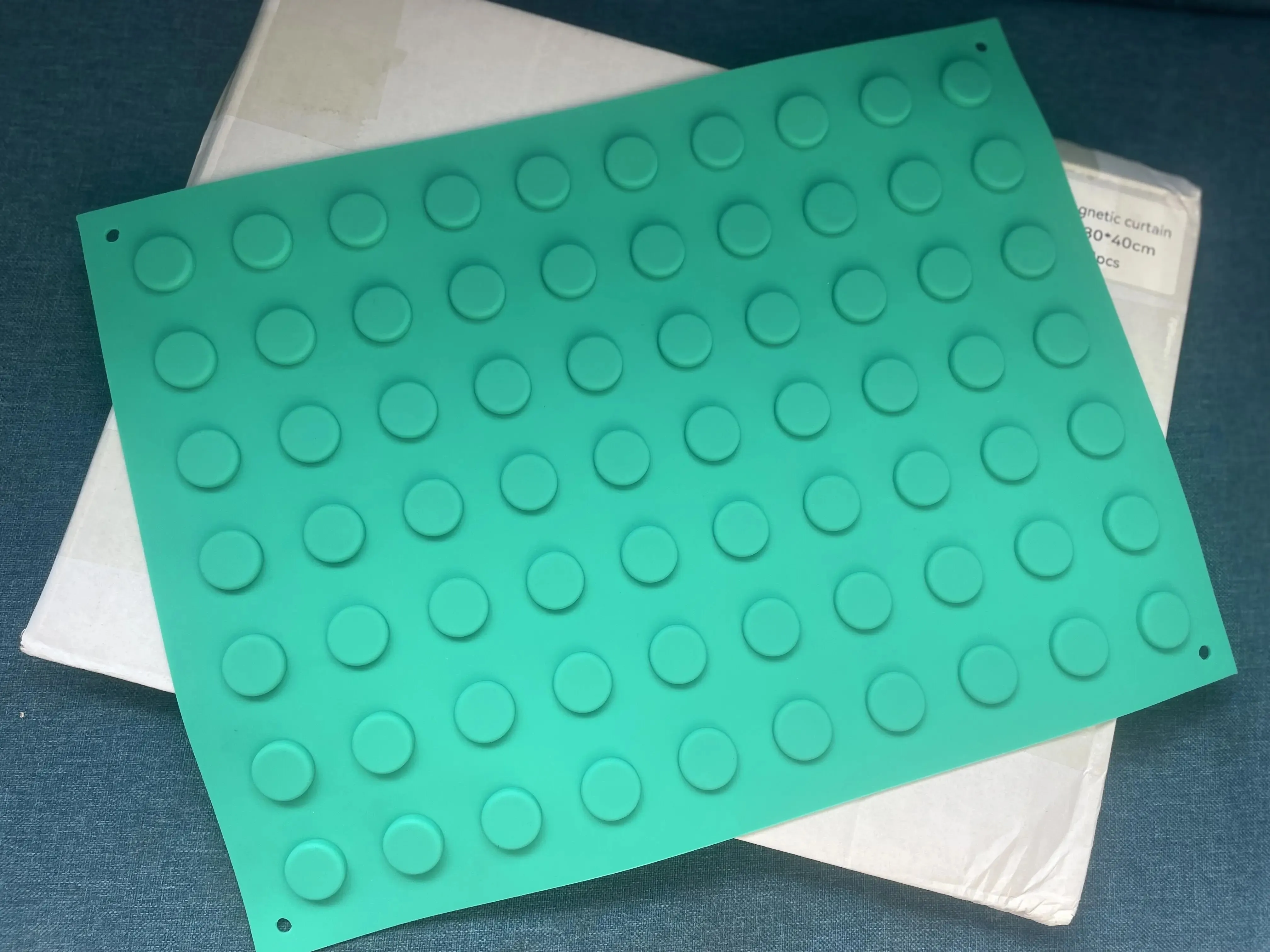 Zwarte magnetische mat Instrument Gereedschapsbevestigingsmatten Magnetische siliconen gereedschapsmatten Pad