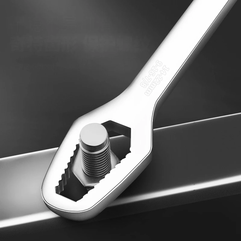 

3-17mm Universal Torx Wrench Self-tightening Adjustable Glasses Wrench Board Double-head Torx Spanner Hand Tools For Factory