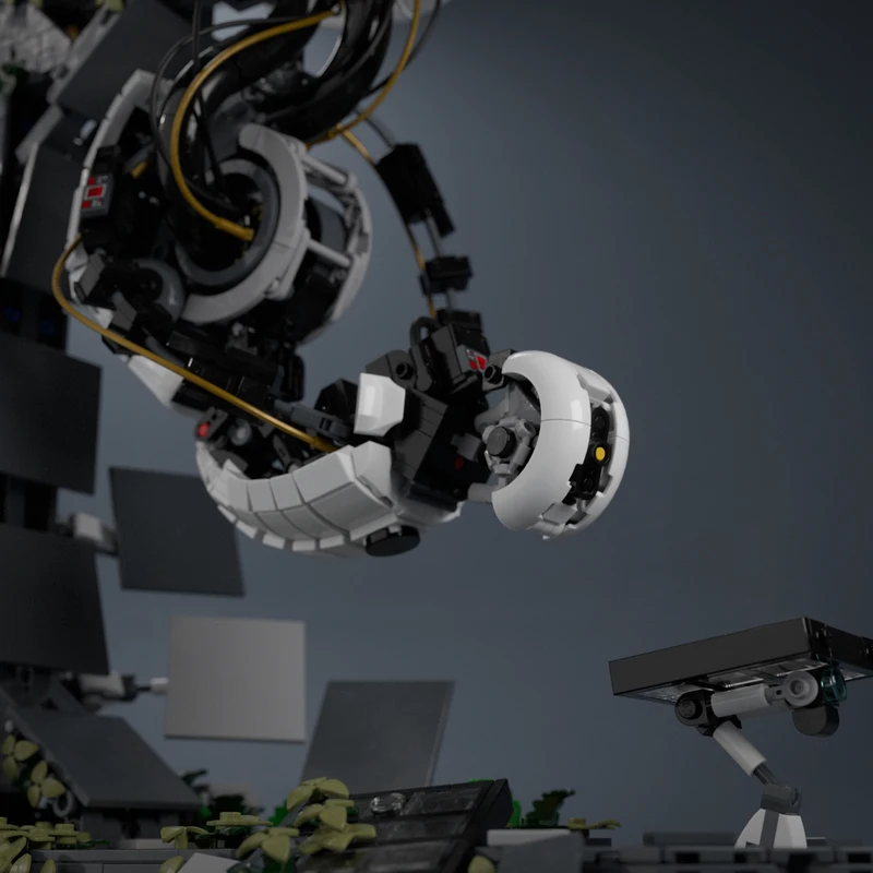 New 1867PCS MOC GLaDOS - Portal 2 Famous Game Icons Scenario Architecture Building Blocks Model Diy Creative Assembly Toys Gifts