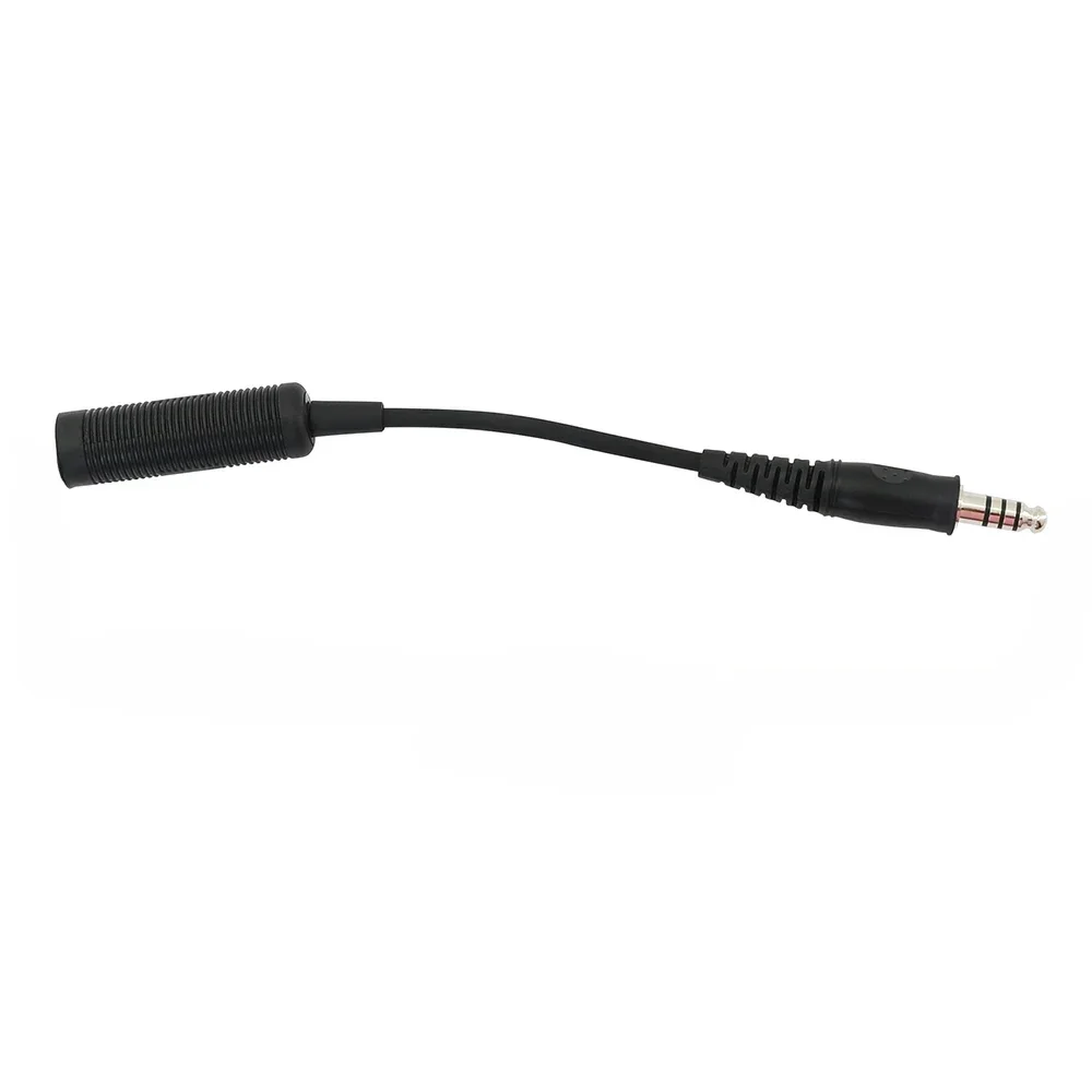 U-174 NATO/Military To Civilian Tactical Headset PTT Adapter Cable, for PTT Connection To The Original Military-defined Headset